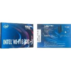 Плата сетевого контроллера Intel Wi-Fi 6 AX200, 2230, 2x2 AX+BT, No vPro, 985927