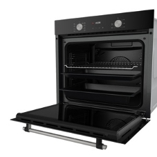 Духовой шкаф электрический LEX EDP 680 BL MAX, встраиваемый, черный