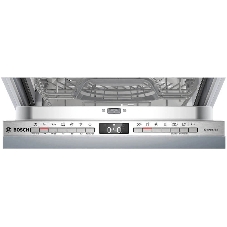 Встраиваемая посудомоечная машина Bosch SPV4EMX10E, серебристый, 44.8 см, 10 компл., 44 дБ, класс C