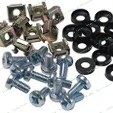 Набор ITK закладных винтов-шайб-гаек под крестовую отвертку (M6x12мм)