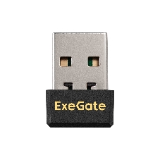 Сетевой адаптер Wi-Fi 4 ExeGate ETL-WN725N-1 (Беспроводной USB адаптер, Wi-Fi N (b/g/n), чипсет Realtek8188, до 150 Мбит/с на 2,4 ГГц, внутренняя антенна, USB 2.0)