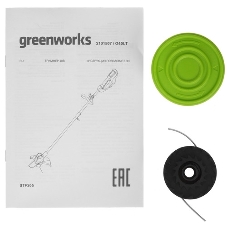 Триммер аккумуляторный GREENWORKS G40LT30, 40 В, 4 Ач