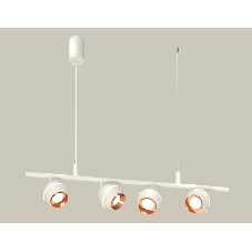 Светильник Ambrella light XB9001500/4 SWH/PPG белый песок/золото розовое полированное MR16 GU5.3 (С9001, С1101, N7035)