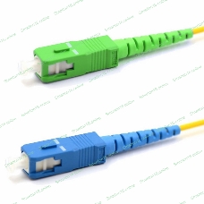 Патч-корд оптический переходной Rexant (SM), 9/125 (OS2), SC/APC-SC/UPC, (Simplex), LSZH, 5м