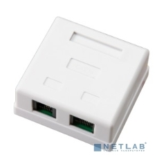 Рoзетка комбинированная внешняя Rexant, RJ-45(8P-8C) + RJ-11(6P-4C), UTP неэкранированная