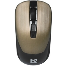 Мышь беспроводная Defender Wave MM-995 бронзовый, 1600 dpi, радиоканал, USB, кнопки - 4