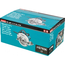 Пила Makita HS7600диск, 1200Вт,5200об\м,диск-ф185х30мм,рез-64мм,3.9кг, стальное основание, кор