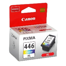 Картридж струйный Canon CL-446XL (8284B001) для Canon PIXMA MG2440/2540. Цветной, 300 стр.