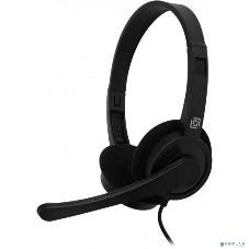 Гарнитура Oklick HS-M600 чёрный, проводная, 3.5 мм