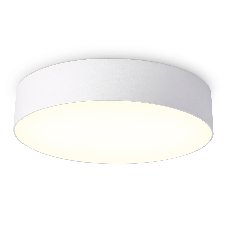 Потолочный светодиодный светильник Ambrella light FV5523 WH белый LED 35W 3000K D300*58 (Без ПДУ)