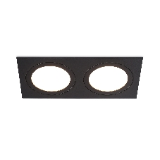 Светильник Ambrella light TN51827/2 BK черный GX53/2 max 15W 215*110*39