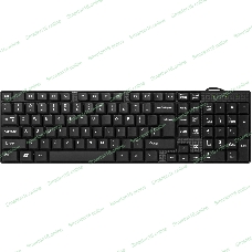 Клавиатура проводная Defender Accent SB-720, USB, черный