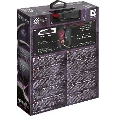 Мышь проводная Defender Sin'Sister GM-933 черный, 7200 dpi, USB, кнопки - 6