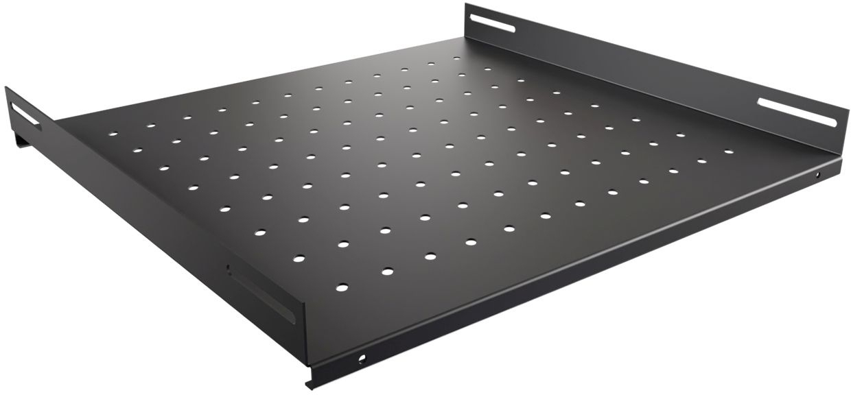 Полка стационарная NTSS NTSS-FS-600-BL 1U нагр.:60кг. 19
