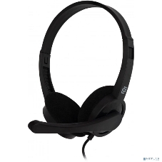 Гарнитура Oklick HS-M600 чёрный, проводная, 3.5 мм