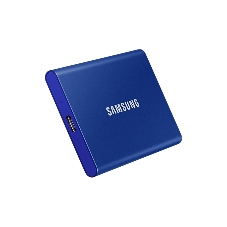 Внешний SSD Samsung T7, 2TB, USB 3.2 Gen 2 Type-C, R/W 1050/1000, синий