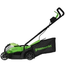 Газонокосилка аккумуляторная GreenWorks GD24LM33, 24 В, 4 Ач