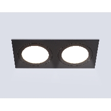 Светильник Ambrella light TN51827/2 BK черный GX53/2 max 15W 215*110*39