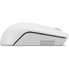 Мышь беспроводная Lenovo 300 светло-серый, 1000 dpi, радиоканал, USB, кнопки - 3