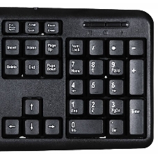 Клавиатура Oklick 180M проводная, USB Type-A, чёрный
