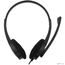Гарнитура Oklick HS-M600 чёрный, проводная, 3.5 мм