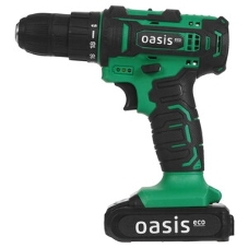 Дрель-шуруповерт Oasis AS-18V Eco (J) 201, 18 В, 1,5 Ач, 30 Нм, щеточный