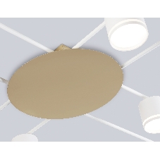Потолочный светильник Ambrella light FL51759/8 WH/GD белый/золото GX53/8 max 12W 870*870*95