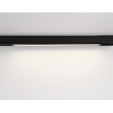 Управляемый светодиодный светильник для шинопровода Magnetic Ambrella light GL1292 BK черный IP20 24W 3000K-6400K 220V 120° 562*25*42 (Без ПДУ)