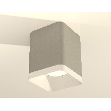 Светильник Ambrella Light XS7814010 SGR/FR серый песок/белый матовый MR16 GU5.3 (C7814, N7755)