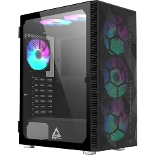 Компьютерный корпус Montech X3 MESH черный без БП ATX 6x120мм 2xUSB3.0 1xUSB3.1 audio bott PSU