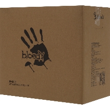 Компьютерный корпус Bloody BD-CC103 белый без БП mATX 7x120мм 1xUSB 2.0 1xUSB 3.0 audio bott PSU