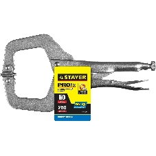 Зажим STAYER 22476_z01 PROFI PRO-Fix точечный, ручной, 250x50мм