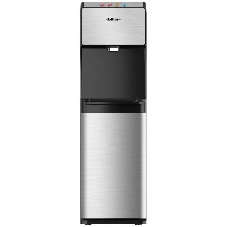 Кулер для воды Hotfrost V450ASM, нижняя загрузка, нагрев 90 °С, охлаждение 10 °С, черный/серебристый