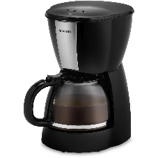 Кофеварка капельная Vitek VT-1503 черный, исп. кофе - молотый, 1.2 л, 900 Вт.