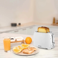Тостер Vitek VT-1582 W белый, 750 Вт, 2 слота