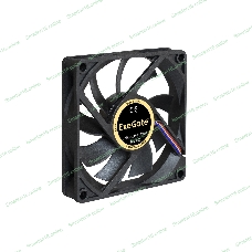 Вентилятор для корпуса ExeGate EX08015B4P-PWM черный, 80 мм, 2500 об/мин, 25 дБ, 4 pin