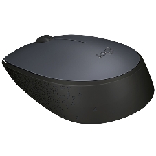 Мышь беспроводная Logitech M170 черный/темно-серый, 1000 dpi, радиоканал, USB, кнопки - 3