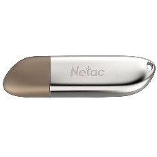 Флешка USB Netac U352 (NT03U352N-064G-20PN), 64Gb, USB 2.0, R/W 50/15, серебристый
