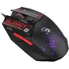 Мышь проводная A4Tech Bloody W60 Max Mini черный, 12000 dpi, USB, кнопки - 9
