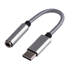 Адаптер GoPower Jack3.5мм(F)-TYPE-C(M) 00-00027481 0.1M белый