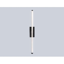 Настенный светодиодный светильник Ambrella light FL6112 BK черный 9W 3000K-6400K 410*40*80