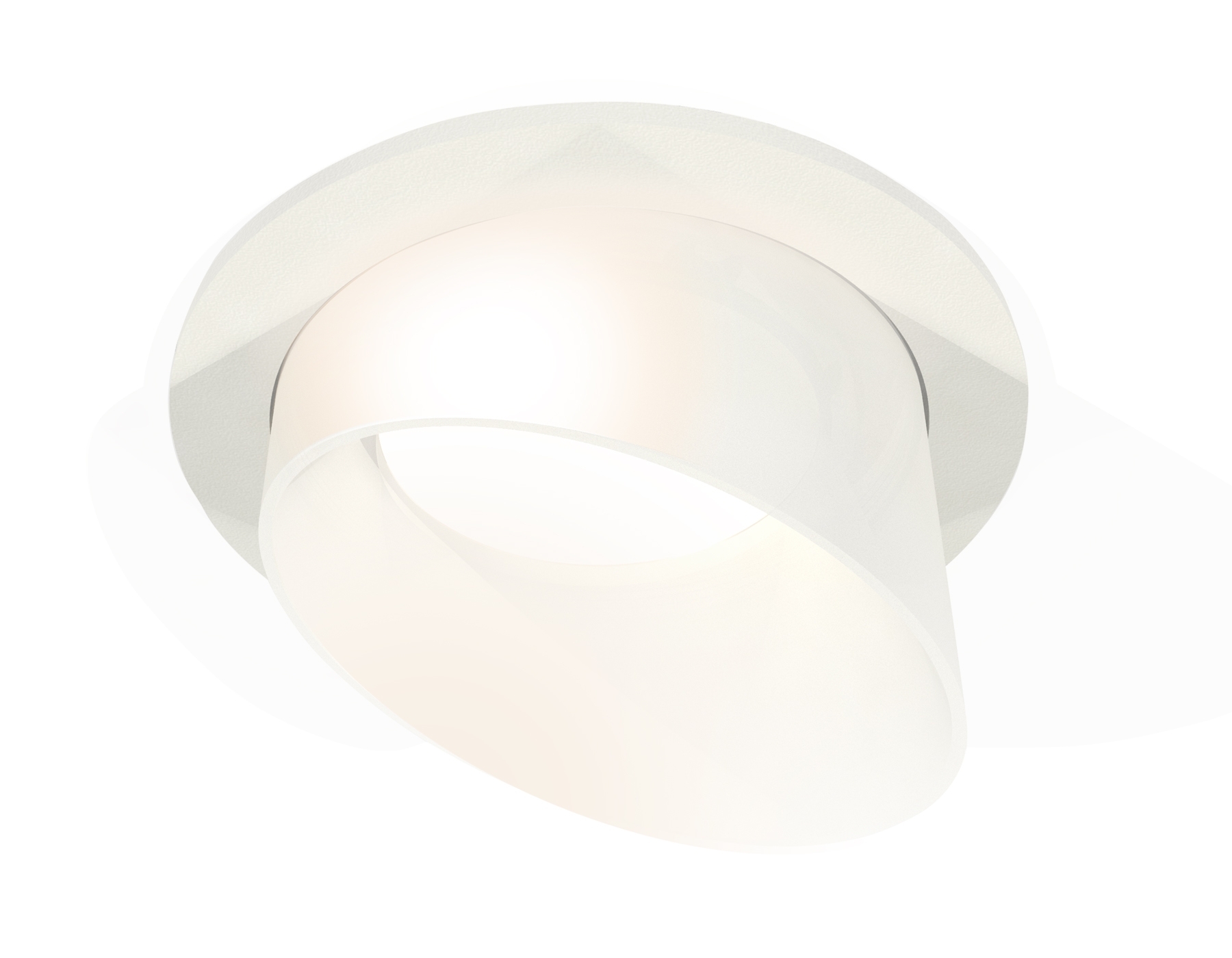 Комплект встраиваемого светильника Ambrella light XC7621046 SWH/FR белый песок/белый матовый MR16 GU5.3 (C7621, N7175)