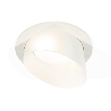 Комплект встраиваемого светильника Ambrella light XC7621046 SWH/FR белый песок/белый матовый MR16 GU5.3 (C7621, N7175)