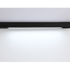 Управляемый светодиодный светильник для шинопровода Magnetic Ambrella light GL1292 BK черный IP20 24W 3000K-6400K 220V 120° 562*25*42 (Без ПДУ)