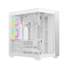Корпус Ocypus Delta C74 ARGB White, Midi-Tower, белый, 2 x 120 мм