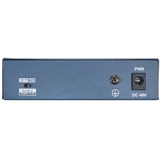 Коммутатор Hikvision DS-3E0105P-E(B) 4 RJ45 100M PoE с грозозащитой 6кВ, 2 порт с высоким приоритетом; 1 Uplink порт 100М Ethernet; бюджет PoE 60Вт; поддержка режима передачи до 250м,10Мб/с, CAT5e; таблица MAC а