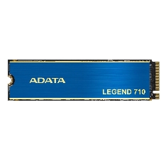 Накопитель SSD ADATA LEGEND 710, 256Gb, PCIe 3.0 x4, M.2 2280, NVMe, R/W 2100/1000, с радиатором