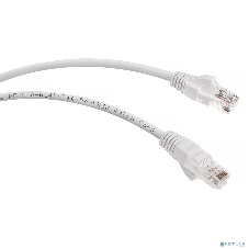 Шнур коммутационный Cabeus, Cat.5e, неэкр., U/UTP, RJ45/RJ45, LSZH, AWG24, 3м, белый