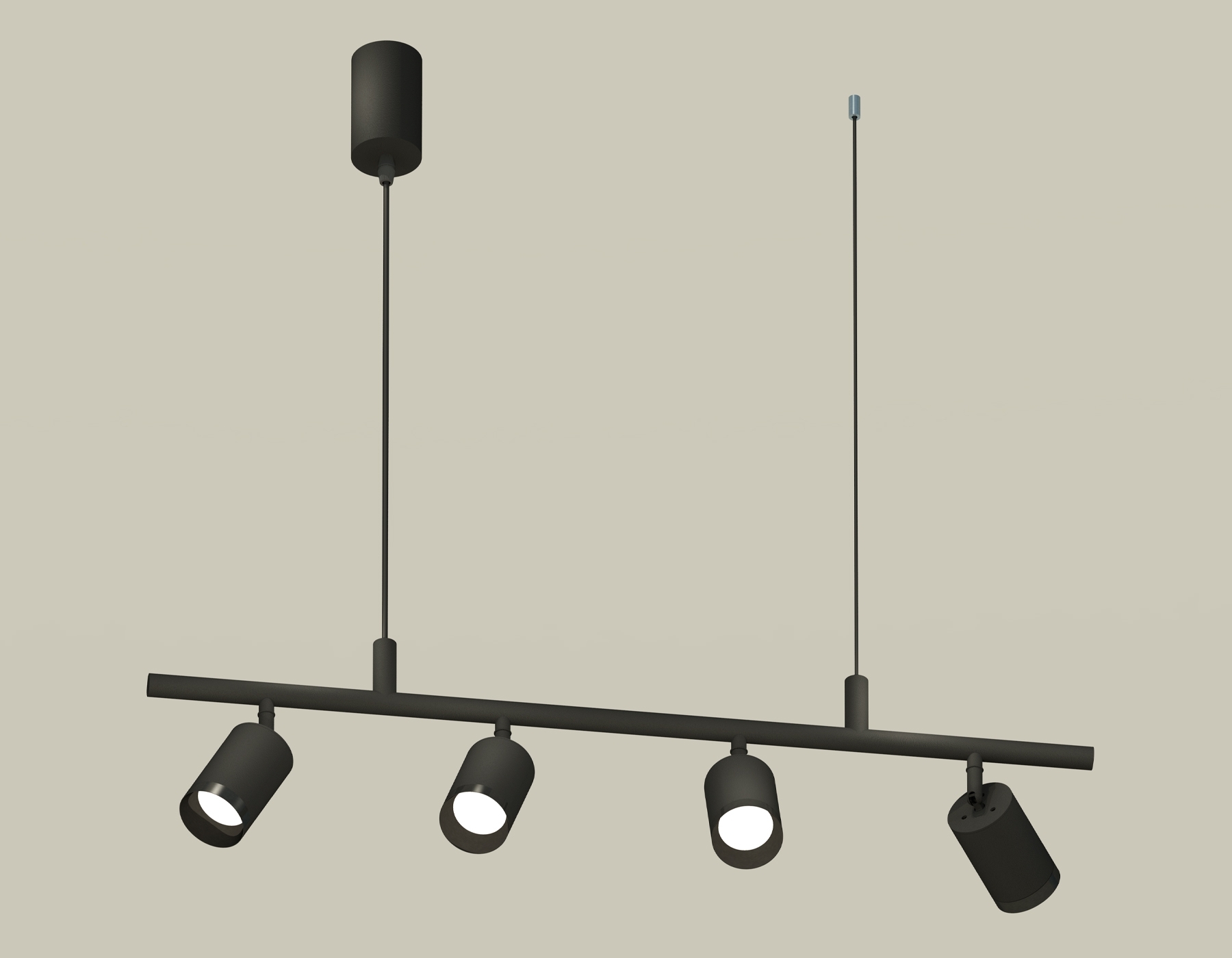 Светильник Ambrella light XB9002100/4 SBK/PBK черный песок/черный полированный MR16 GU5.3 (С9002, С6313, N6131)