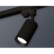 Светильник Ambrella light XT6323003 SBK/PBK черный песок/черный полированный MR16 GU5.3 (A2521, C6323, N6103)